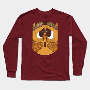 Cute Owl Lock heart Long Sleeve T-Shirt